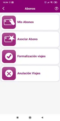 Renfe Ticket android App screenshot 0